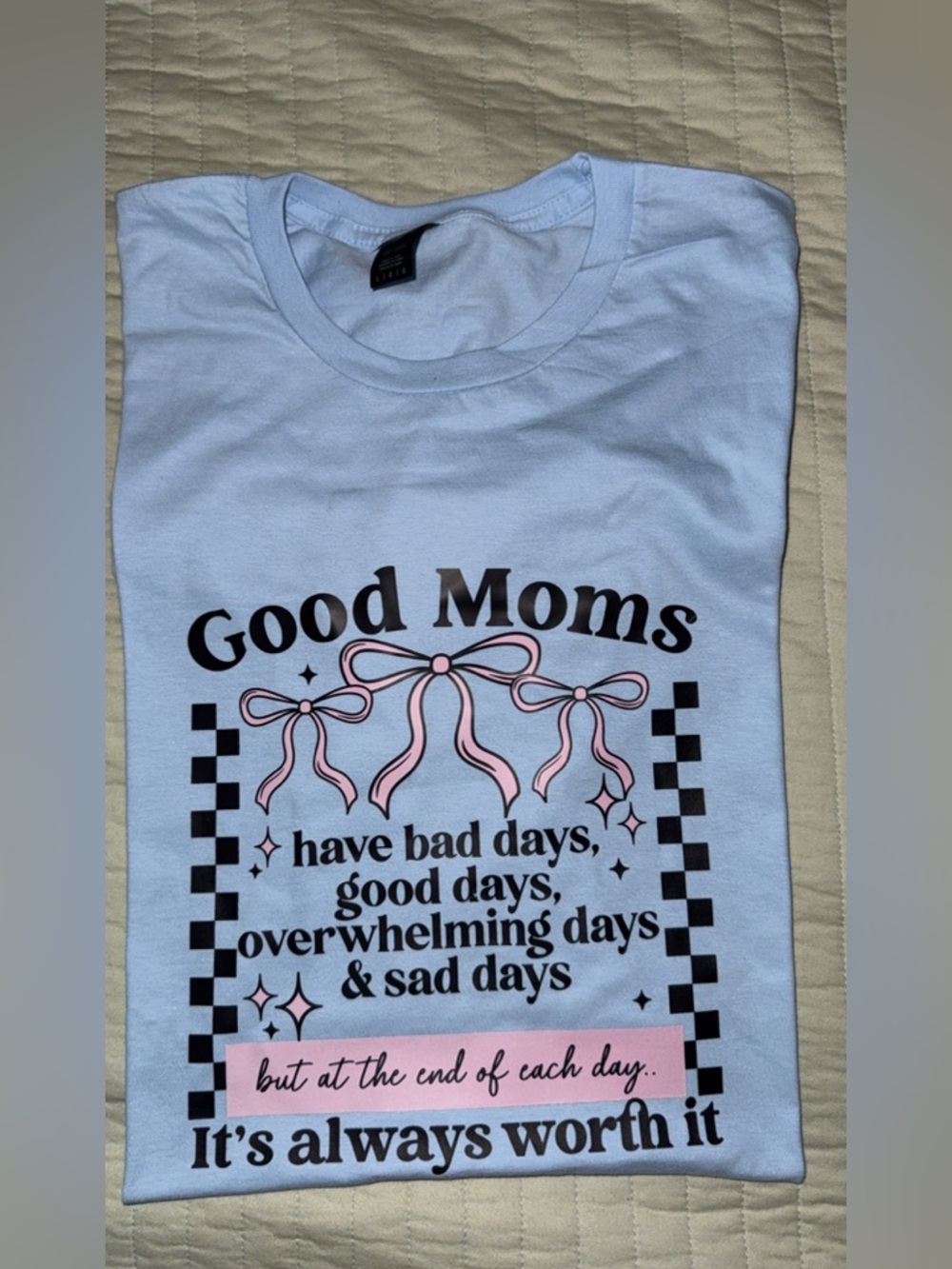 Good Moms Graphic Tee – Inspirational Mom Life Shirt
